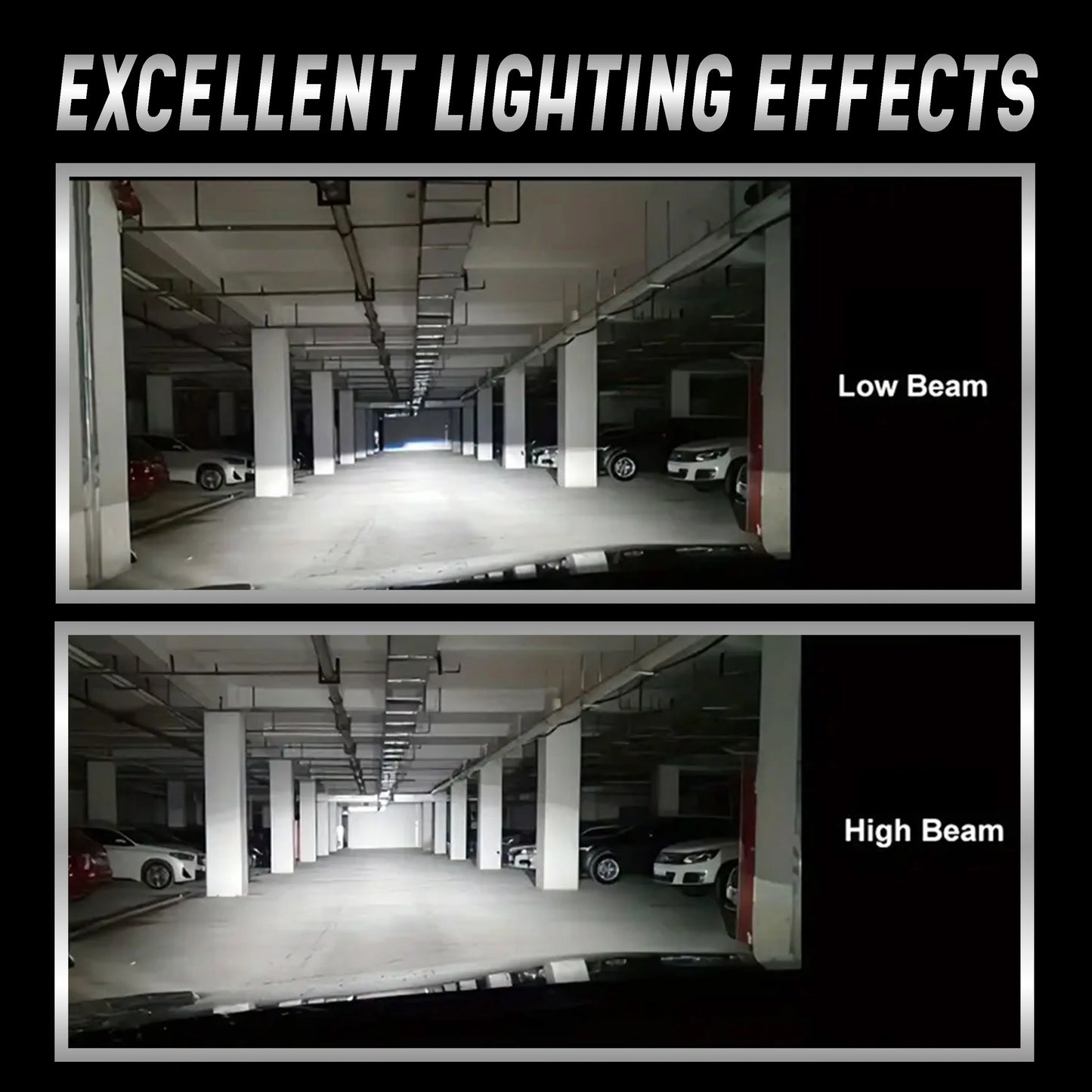 Heyword H7 60000LM LED Canbus 6000K Ultra Bright Headlight