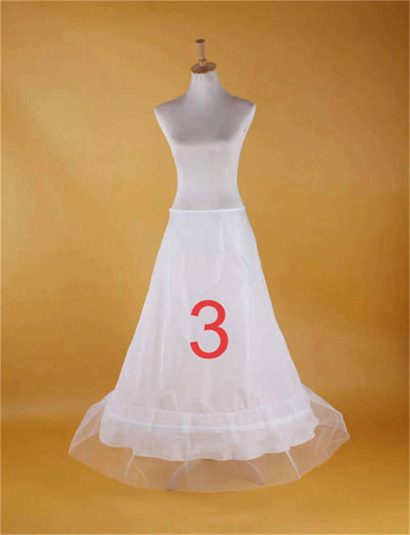 Elegant Customizable Wedding Petticoat Slip with 11 Versatile Styles