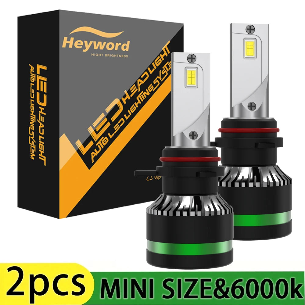 Heyword H4 H7 Universal 6000K 300W 30000LM LED Headlights