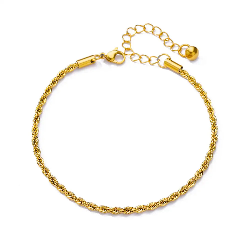 Gold Imitation Pearl Anklets for Women with Stainless Steel Chain - Perfect Summer Beach Accessories and Gifts