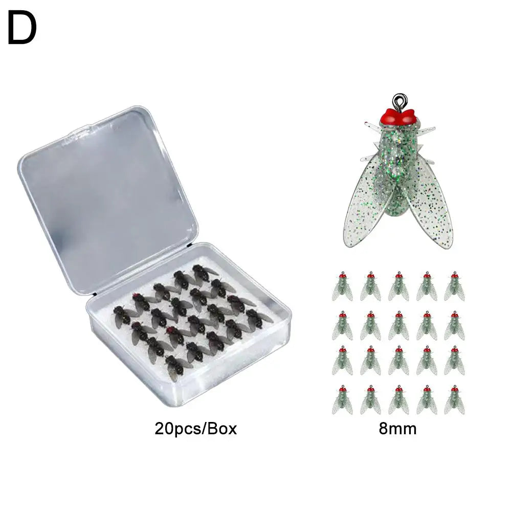 Bionic Fly Fishing Bait 20PCS for Salmon and Trout 2024