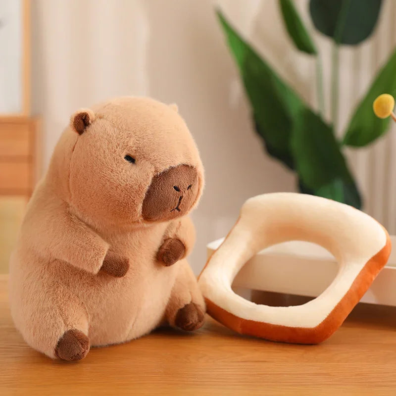 Capybara Plush Toy Simulation Cosplay Unicorn Dinosaur Decor