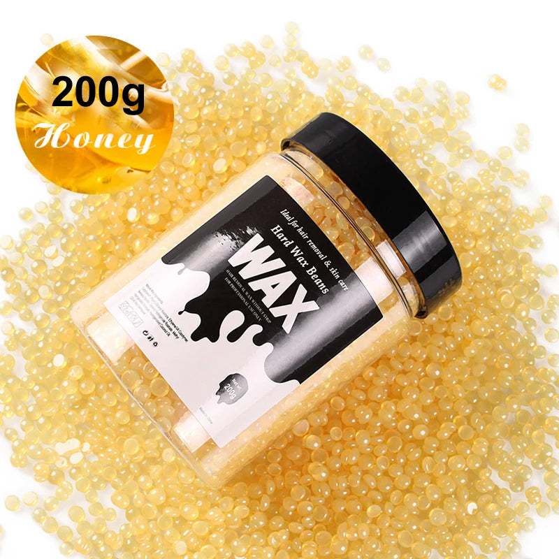 Painless Hot Film Waxing Beads for Bikini Face Legs Body Hair Removal 200g/400g