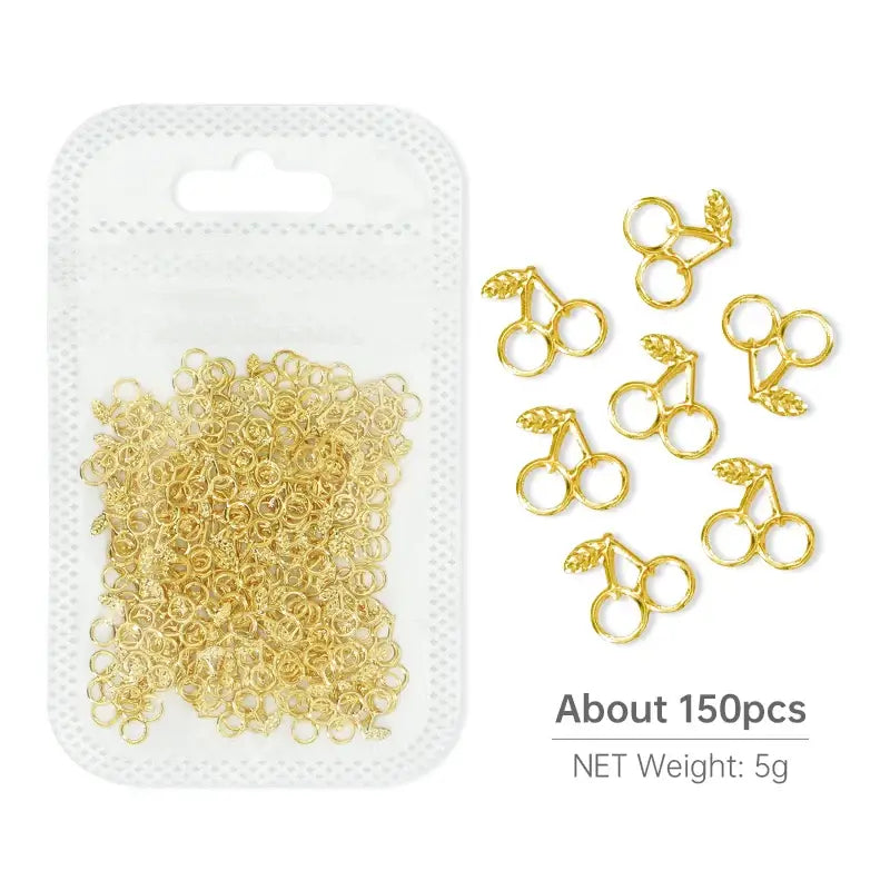 Resin Filling Metal Rivet Moon Stars Nail Art Decorations Mixed Beach Ocean Style Jewelry DIY Charms 5g-BBTTZLD-5