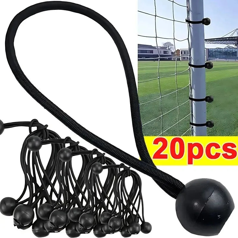 Heavy Duty Outdoor Elastic Bungee Cords Portable Tent Tie Down Rope for Shelter Cargo Canopy Tarpaulin Fixing