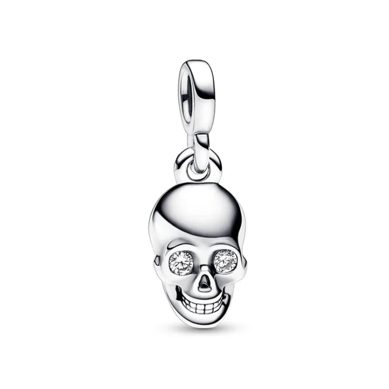 2025 Hot Selling 925 Silver ME Series Golden Tooth Elephant Pendant for European Original ME Bracelet DIY Charm Jewelry
