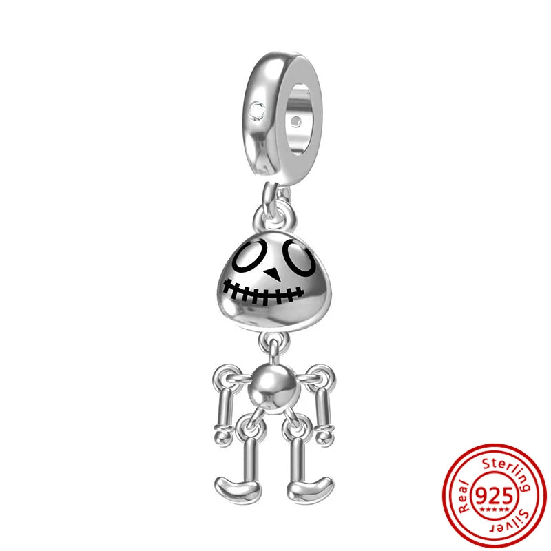 925 Silver Lucky Crown Butterfly Heart Family Tree Beads