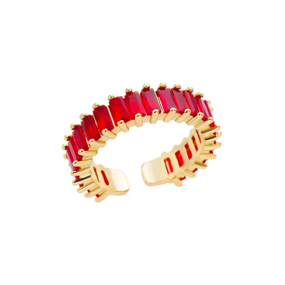 Gold Color 316L Stainless Steel Women's Rings - Fade-Resistant Luxury Wedding Jewelry with Free Shipping