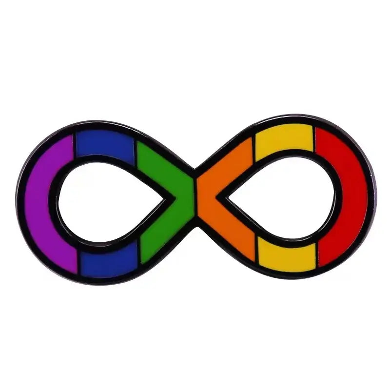 Autism Rainbow Pride Brooch Top Rated Lapel Pin Gift for Students 9
