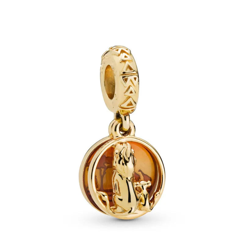 925 Silver Dress Pendant Charms for European Bracelets P022