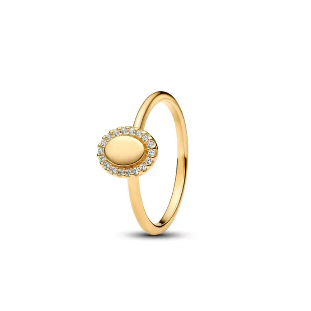 Elegant 925 Sterling Silver Pearl Inlaid Ring for Women High End Fashion Jewelry B6087