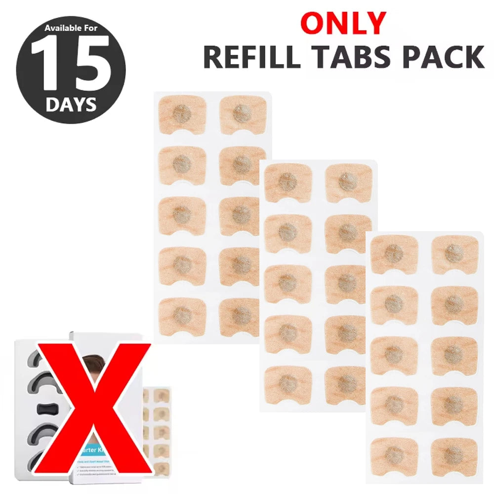 Skin Safe Magnetic Nasal Dilator Strips Kit for Enhanced Breathing Snore Reduction and Oxygen Boost