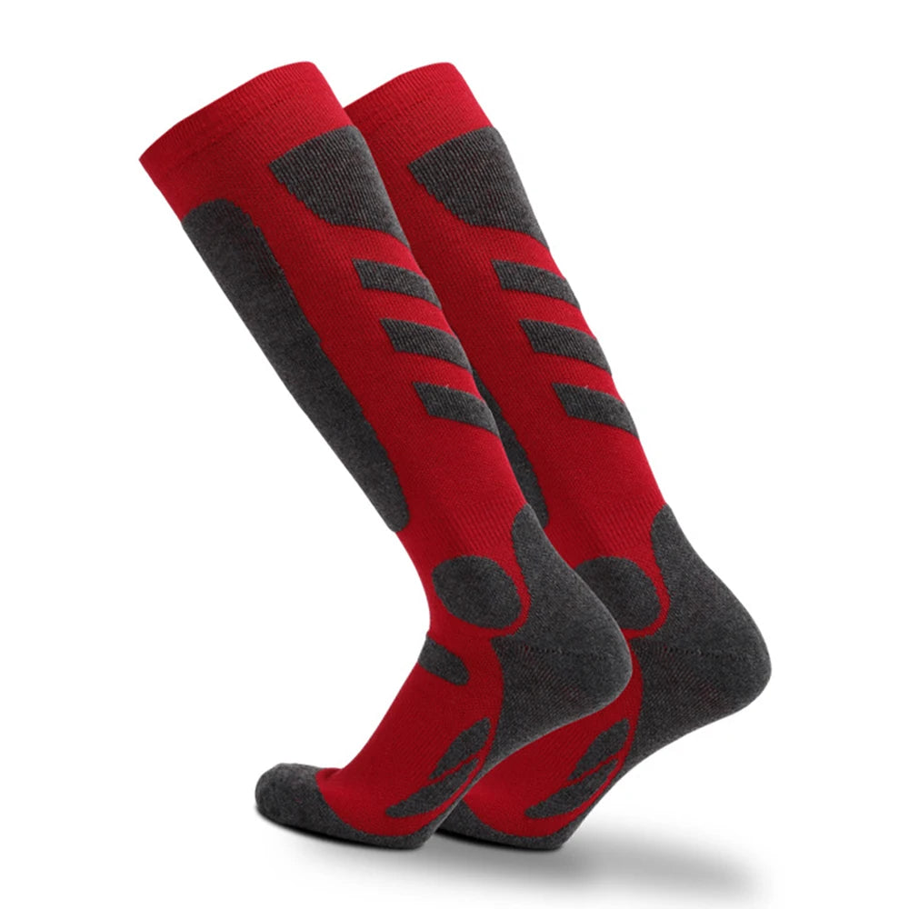 Thermal Cotton Ski Socks Unisex Warm Hiking Cycling