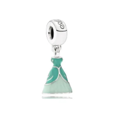 925 Silver Dress Pendant Charms for European Bracelets P300
