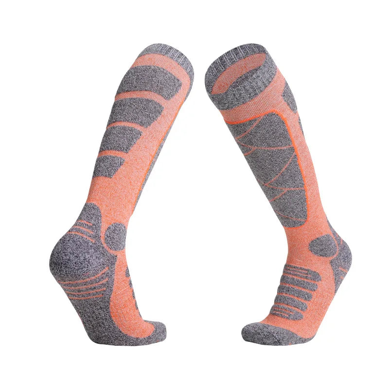 Women Thermal Ski Socks Heavy Cushion Arch Support Hiking