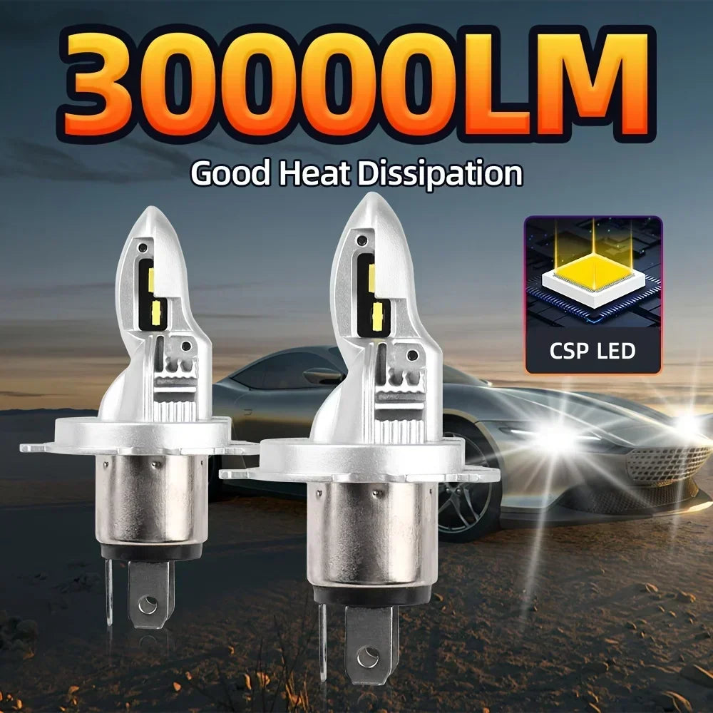 Super Bright LED Fog Lights 30000 Lm 150W 6000K Easy Install with Cooling Fan