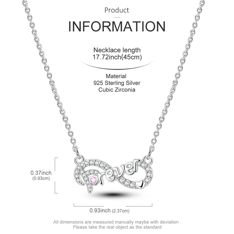 Elegant 925 Sterling Silver Zircon Butterfly Heart Pendant Necklace for Women Anniversary Gift KTN070