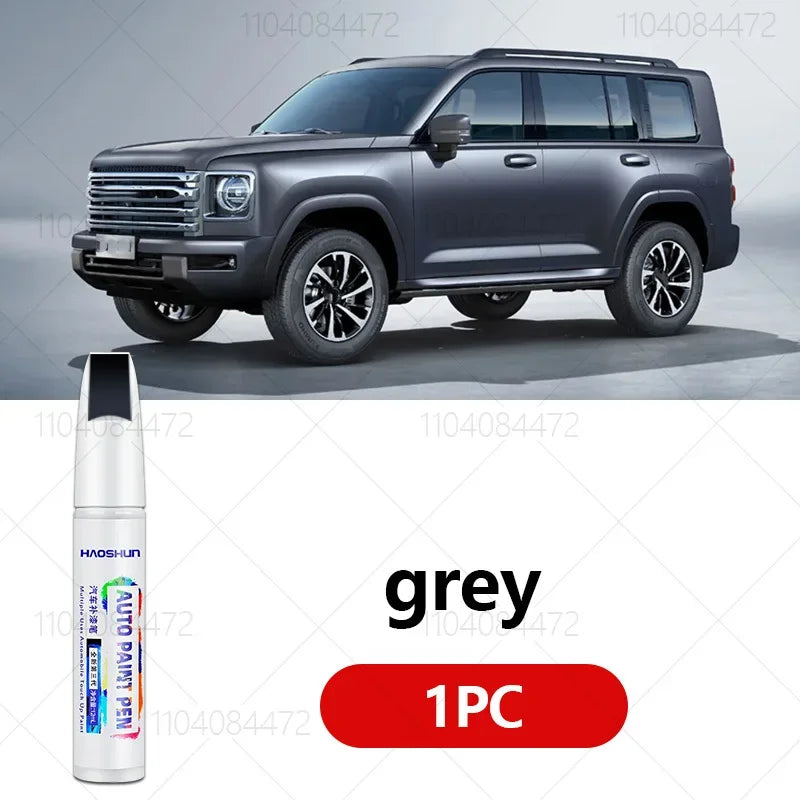 For GWM Haval H9 B590 2014-2025 Precision Touch Up Paint Pen DIY Scratch Remover Black White Green Grey