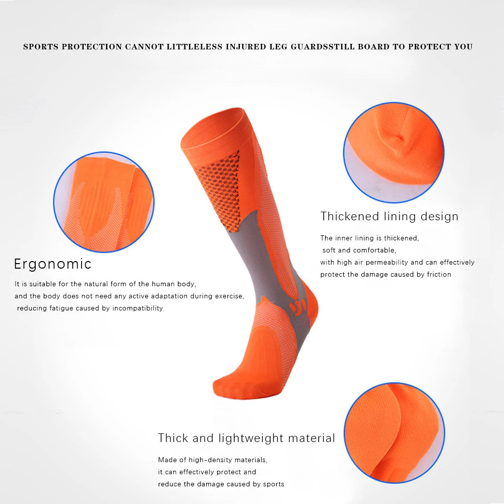 High Performance Compression Socks For Marathon Running
