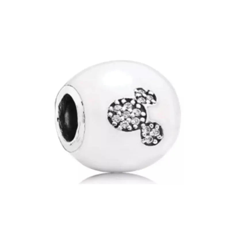 925 Silver Dress Pendant Charms for European Bracelets P1017