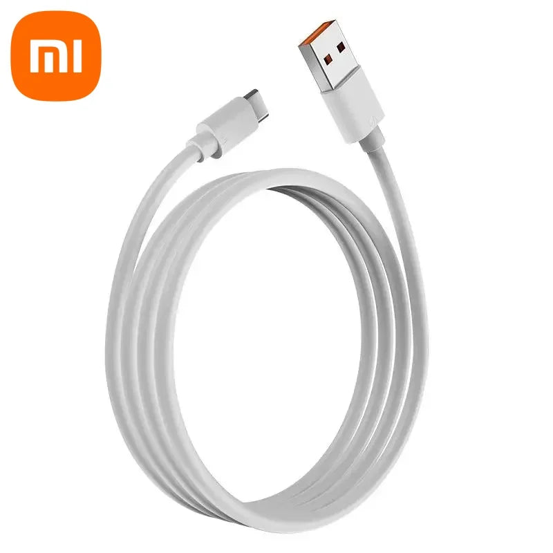 Xiaomi 120W Original Turbo Fast HyperCharge Wall Charger With 6A USB Type C Cable EU US UK Compatible With Xiaomi 13 12 11 Ultra Redmi