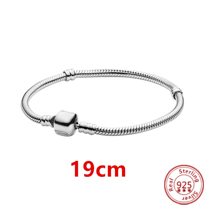 925 Sterling Silver Zodiac Pendant with Colorful Zircon for Charm Bracelets GDL017-19 3mm-4mm
