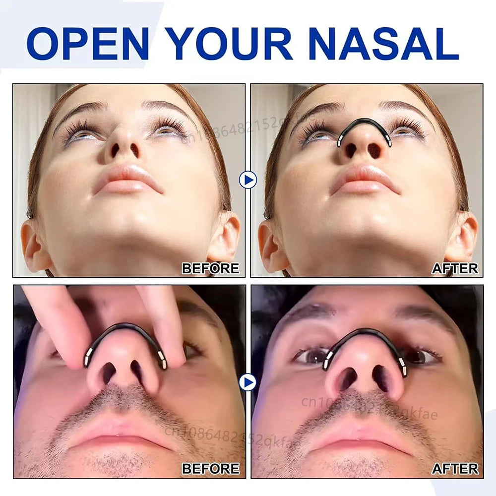Skin Safe Magnetic Nasal Dilator Strips Kit for Enhanced Breathing Snore Reduction and Oxygen Boost