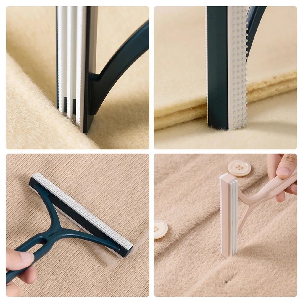 Silicone Double Sided Pet Hair Remover Lint Clean Tool for Easy Cleaning