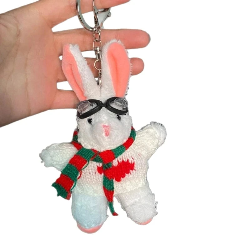 Mini Bear Toy Jewelry Holder - Stylish Hanging Accessory Organizer by JAVRICK