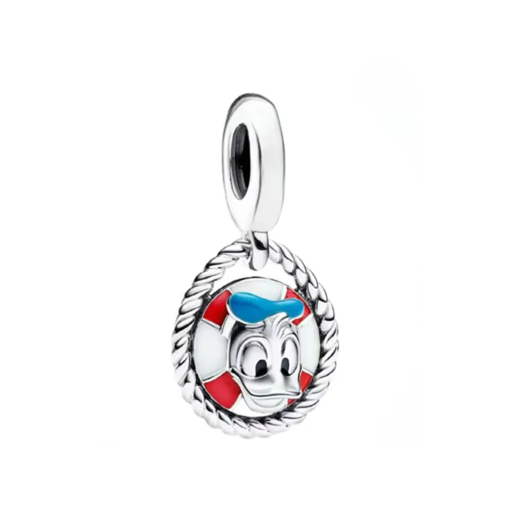 Exquisite 925 Silver Animal Bead Collection Featuring Fish Dog Duck and Pig Pendants for European DIY Bracelets