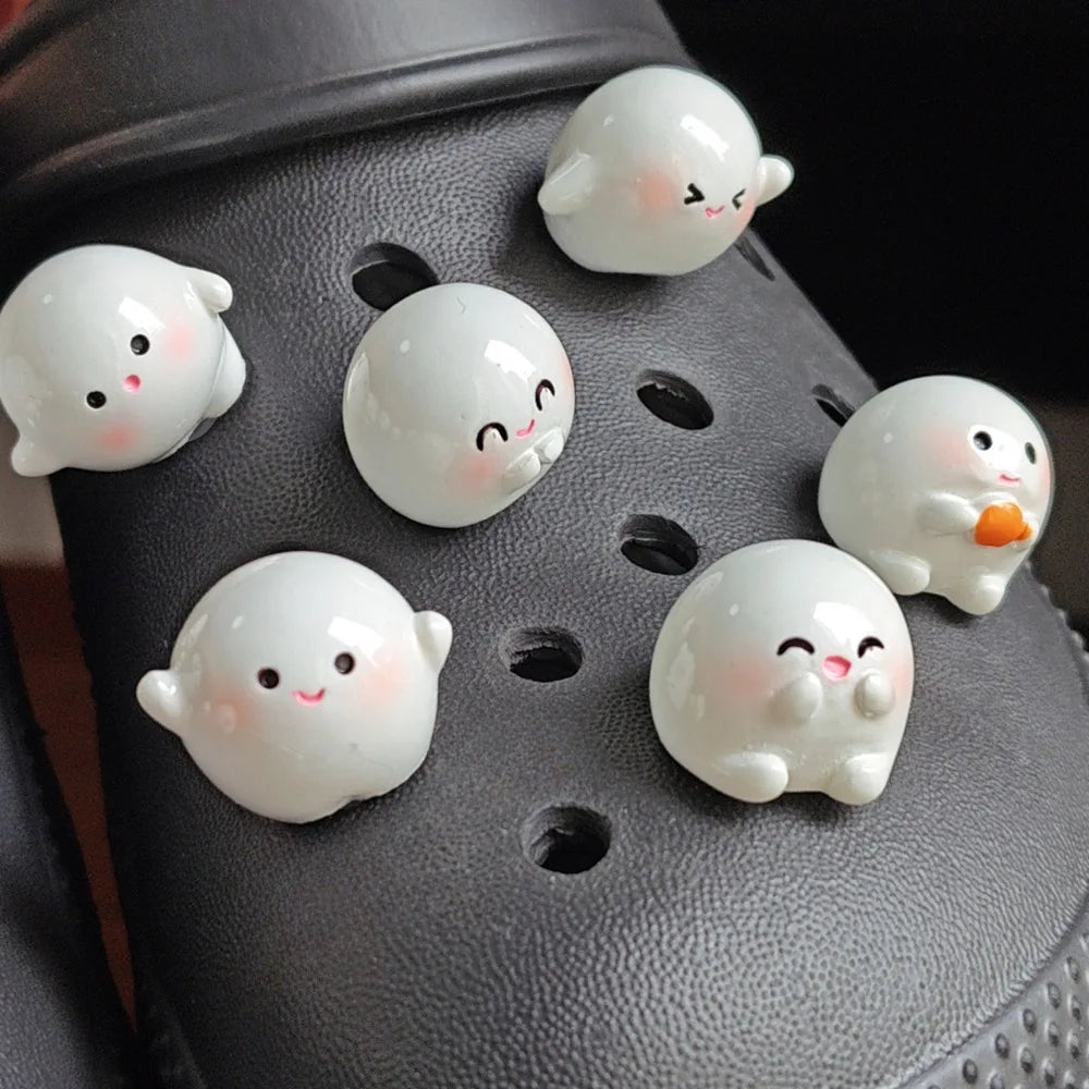 3D Cute Dumpling Shoe Charms for Crocs Personalized Sandals Decorations for Boys and Girls Clogs Accessories