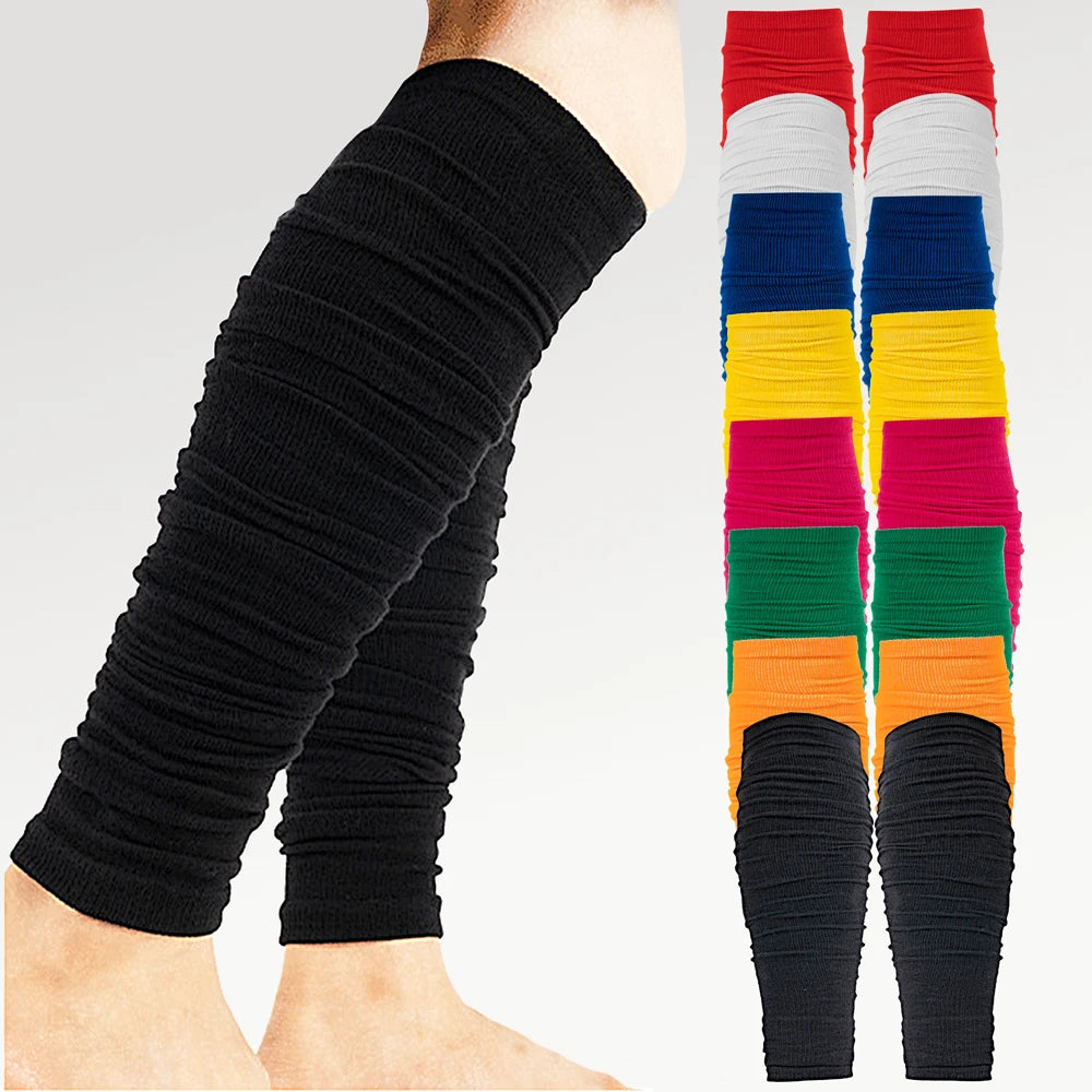 Extra Long Convertible Footsocks Leg Warmers Compression