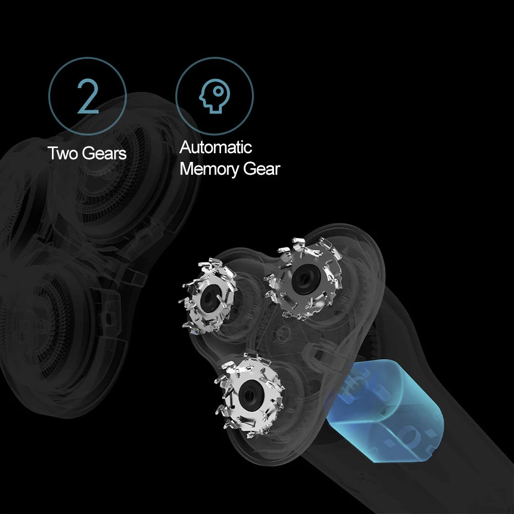 XIAOMI MIJIA S500 Electric Shaver Triple Blade Wet Dry Shaving