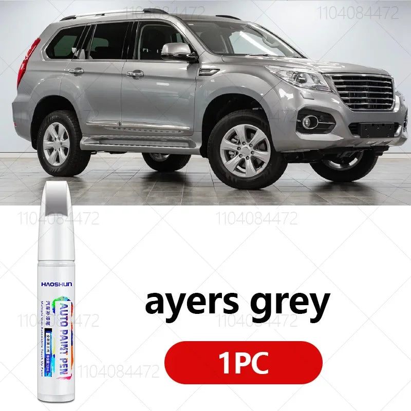 For GWM Haval H9 B590 2014-2025 Precision Touch Up Paint Pen DIY Scratch Remover Black White Green Grey