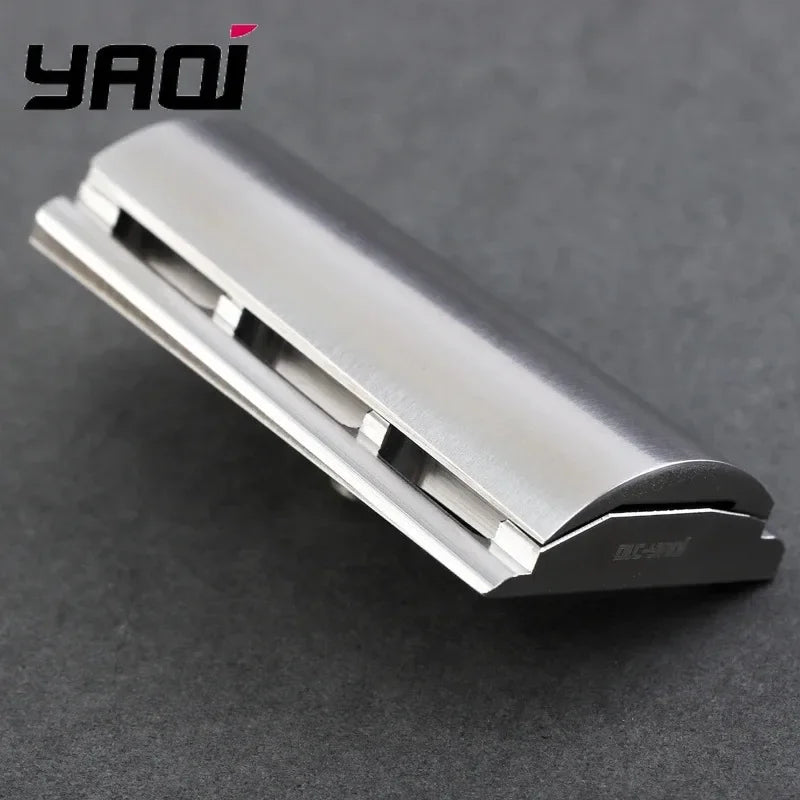 Yaqi Slope 316 Stainless Steel Men's Safety Razor Head Premium Shaving Tool for Ultimate Beard Care