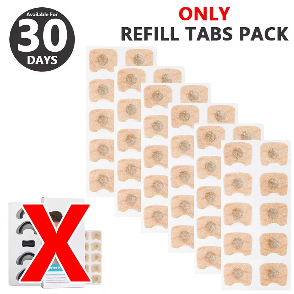 Skin Safe Magnetic Nasal Dilator Strips Kit for Enhanced Breathing Snore Reduction and Oxygen Boost