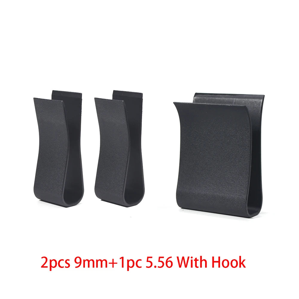 Tactical Nylon Ky-dex Magazine Pouch MAG Insert M4 5.56 AK 7.62 Gear 9mm 2pcs 556 1pcs
