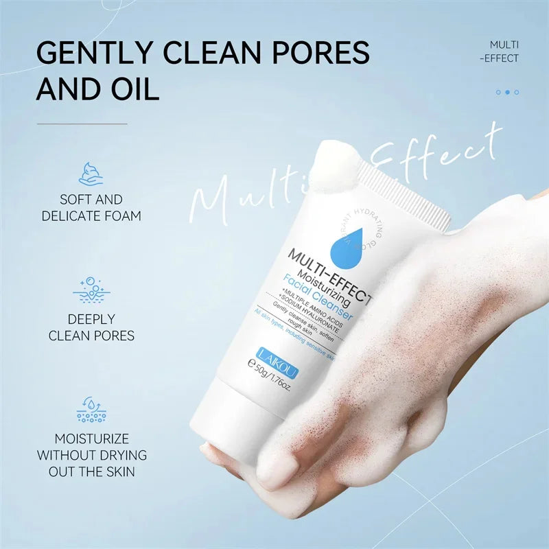 Facial Cleanser Deep Cleansing Foam Remove Dark Spots Acne