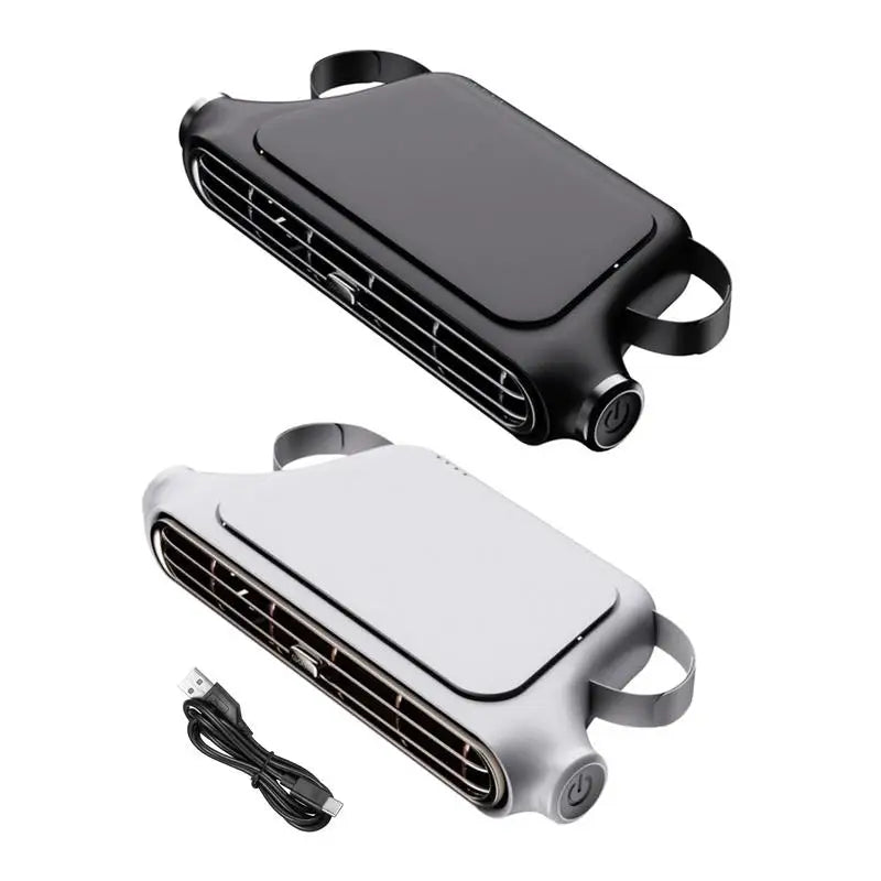 USB Charging Auto Cooling Air Fan for Vehicle 3 Speed Adjustable Truck Backseat Fans