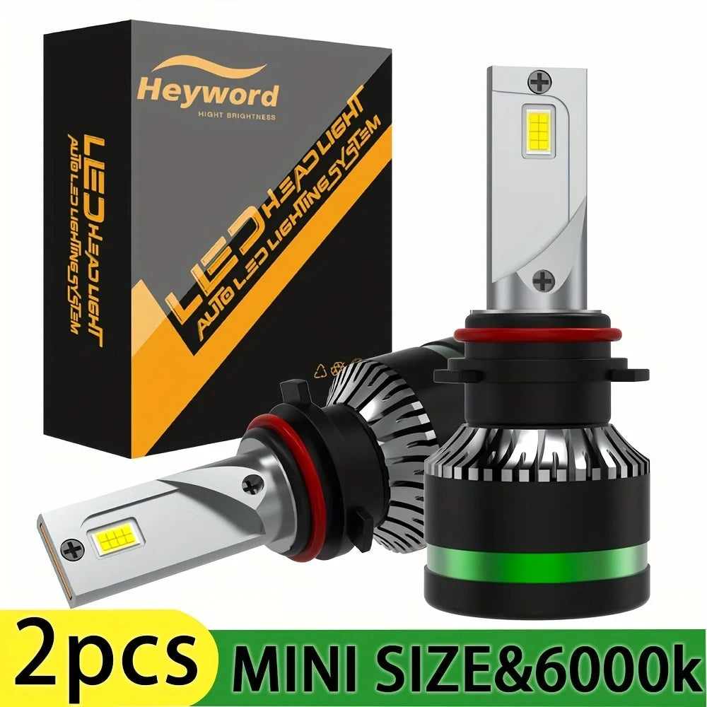 Heyword H4 H7 Universal 6000K 300W 30000LM LED Headlights