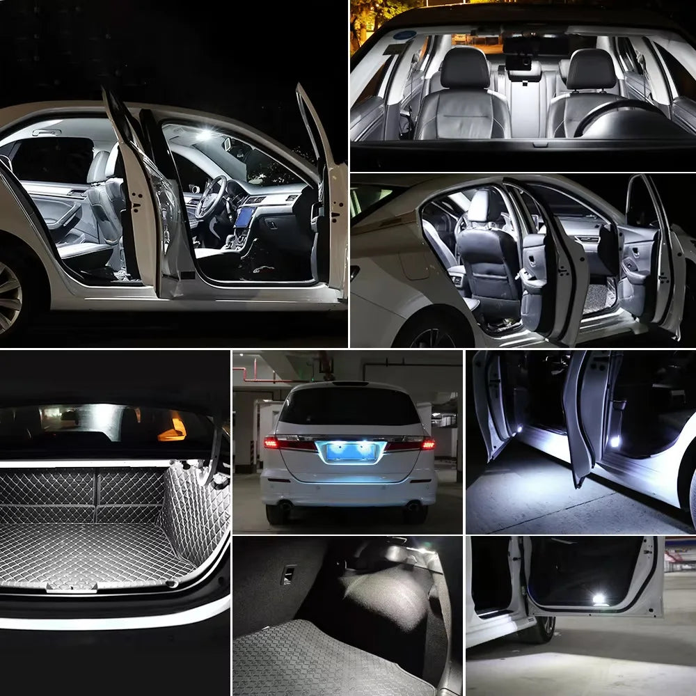 Versatile Car LED Festoon Interior Light Bulbs for Dome Map Door Courtesy License Plate Lights