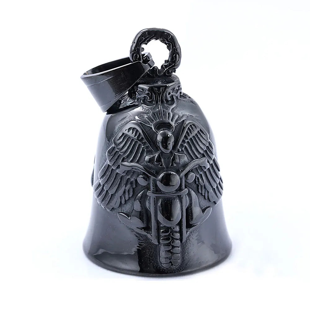 Viking Warrior Helmet Pendant Stainless Steel Eagle Cross Jewelry