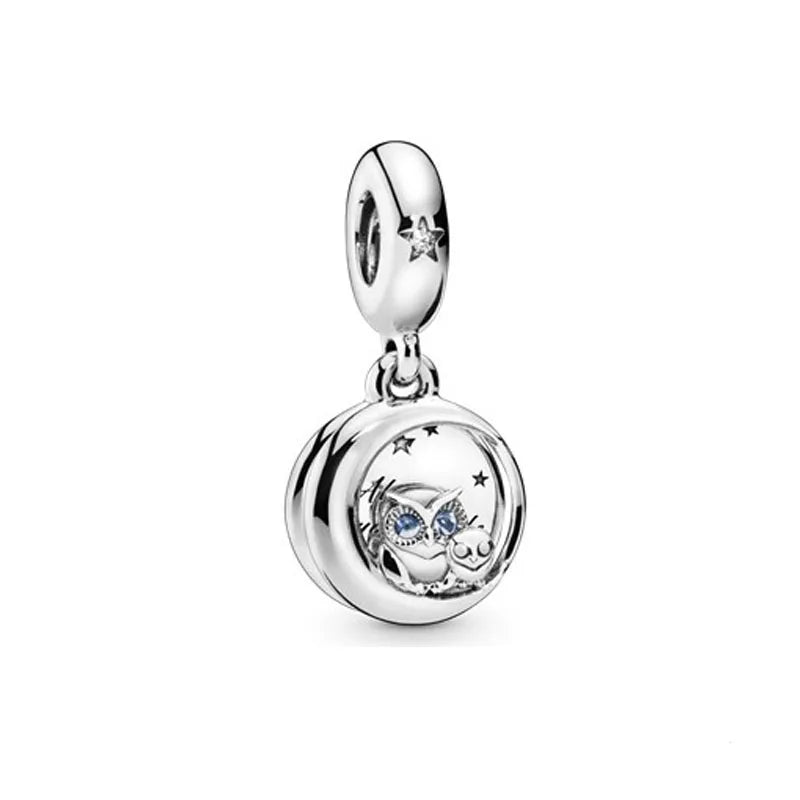 Grandma Heart Niece Family Tree Charms Bead for DIY European 925 Silver Charm Bracelet Necklace Jewelry for Women