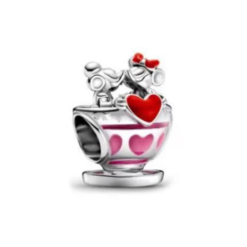 925 Silver Dress Pendant Charms for European Bracelets P620