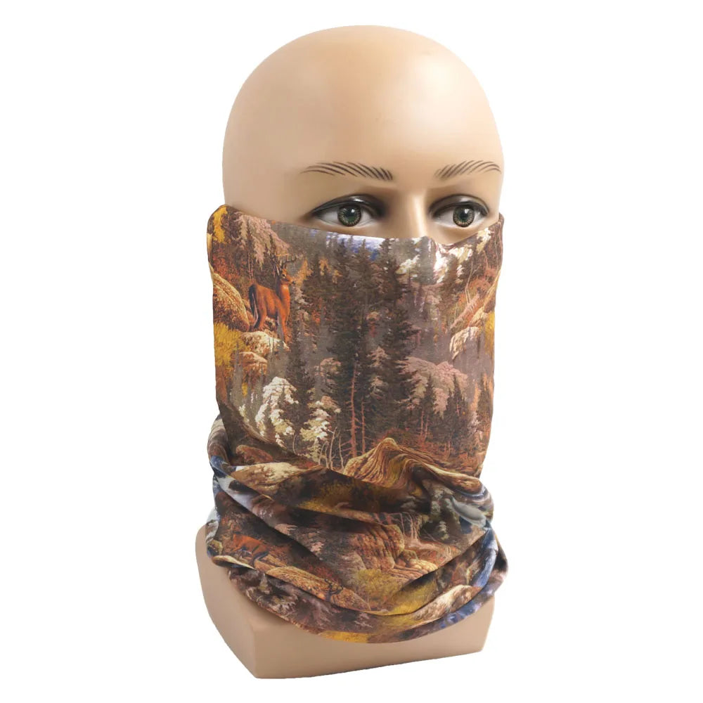 Camo Hunting Tactical Magic Bandana Camouflage Neck Gaiter