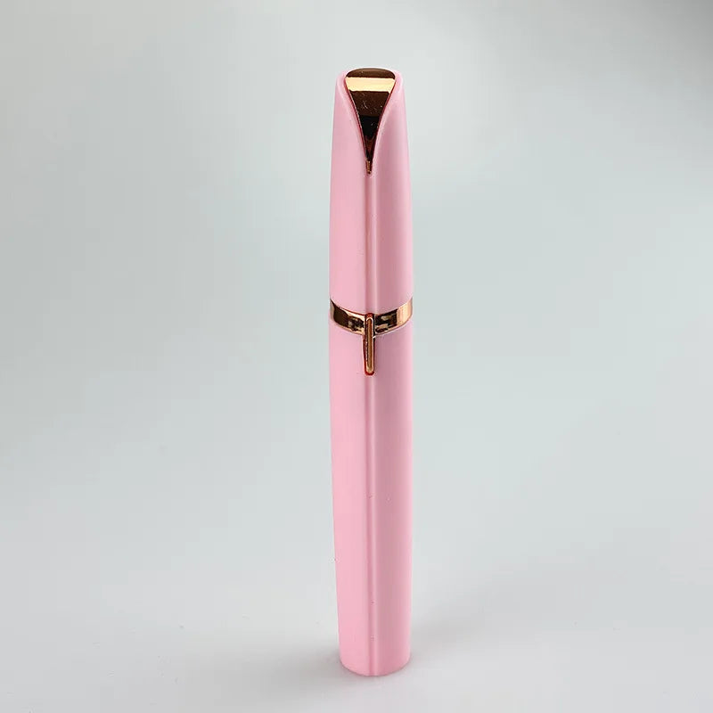 Electric Eyebrow Trimmer Mini Portable Rechargeable Hair Remover C536pink