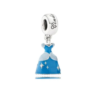925 Silver Dress Pendant Charms for European Bracelets P301