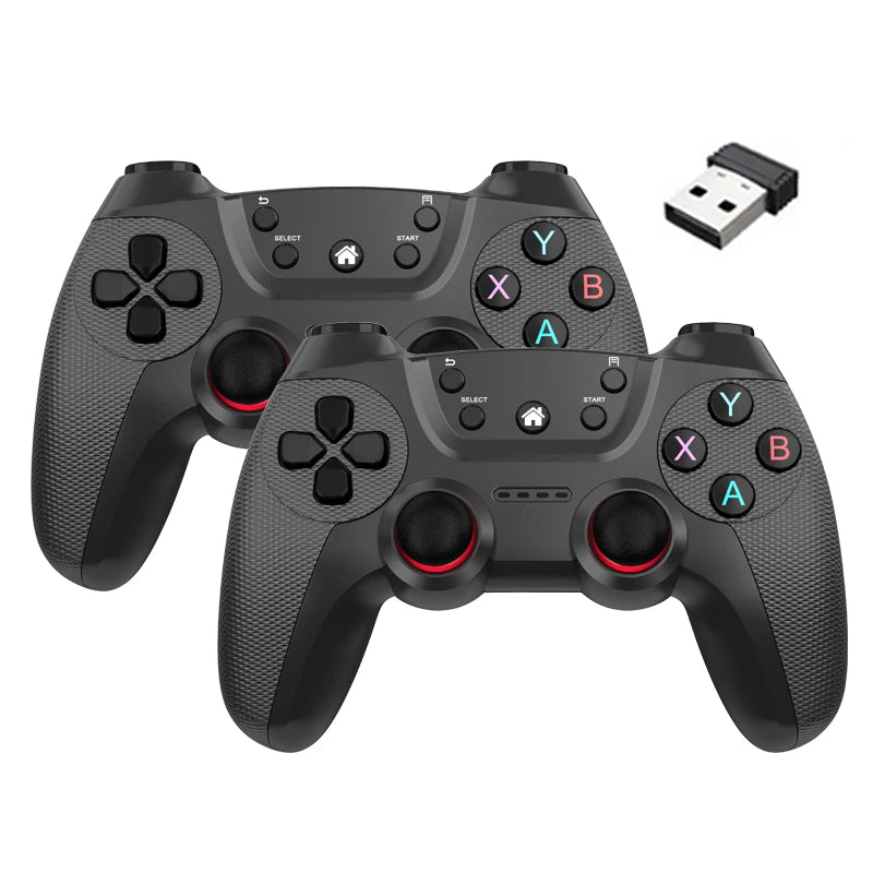 BOYHOM 2.4G Wireless Dual Game Controller for Android and Linux Phones M8 GD10 G11 Pro X2 Game Stick PC Smart TV Box Gamepad Joystick