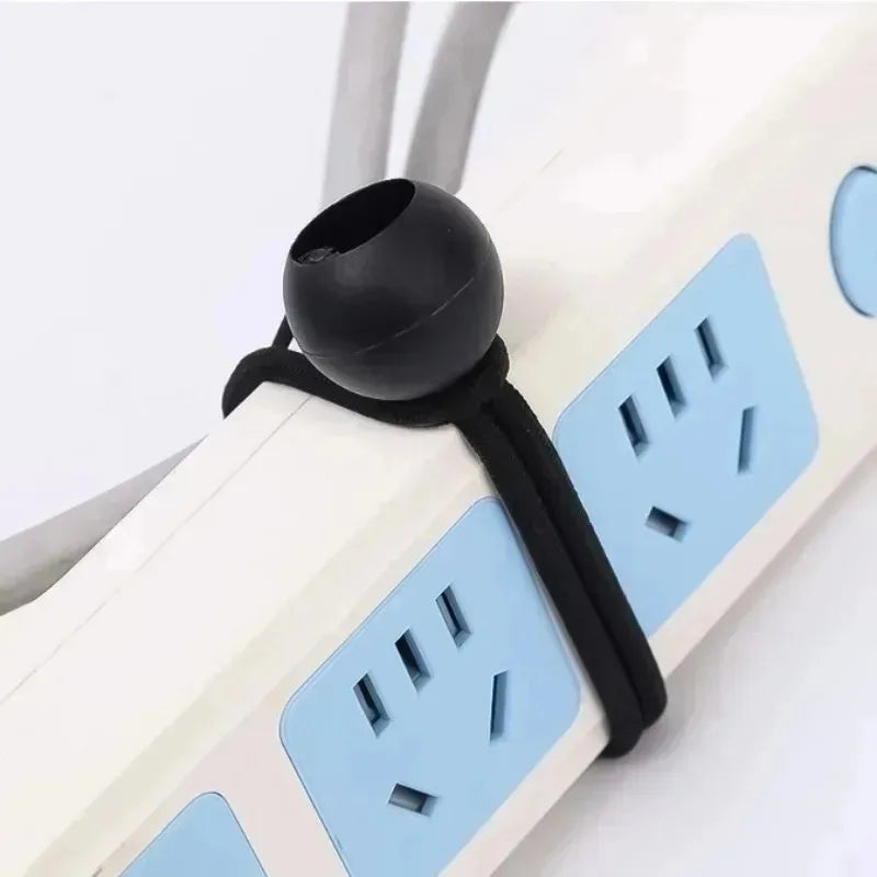 Heavy Duty Outdoor Elastic Bungee Cords Portable Tent Tie Down Rope for Shelter Cargo Canopy Tarpaulin Fixing