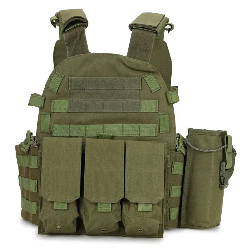 6094 Military Tactical Vest Body Armor for Combat Gear green